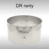 Opaska rant stały obręcz do tortu ciasta forma średnica 22cm wysokość 12cm Dorosiowe Ranty